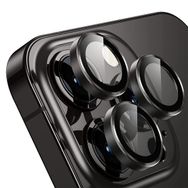 Buff iPhone 14 Pro Max / 14 Pro Black Kamera Metal Lens Koruyucu