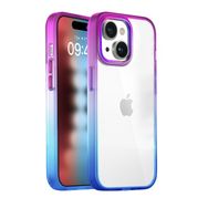 Buff iPhone 15 Air Bumper Mor Rainbow Kılıf