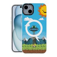 Buff iPhone 15 Mag Kit Ufo Desenli Kılıf