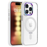 Buff iPhone 15 Pro Bumper Mag Beyaz Kılıf