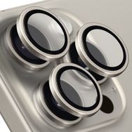Buff iPhone 15 Pro Max / 15 Pro Gray Titanyum Kamera Lens Koruyucu