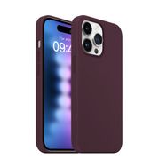 Buff İphone 15 Pro Max Rubber Fit Bordo Kılıf