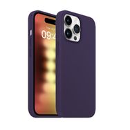 Buff İphone 15 Pro Rubber Fit Mor Kılıf