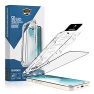 Buff iPhone 16 5D Glass EasyFit Şeffaf Ekran Koruyucu