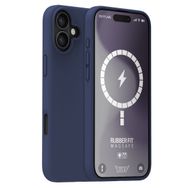 Buff iPhone 16 Plus MagSafe Rubber Fit Silikon Fırtına Mavisi Kılıf