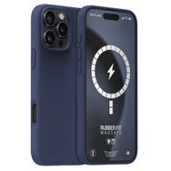 Buff iPhone 16 Pro MagSafe Rubber Fit Silikon Fırtına Mavisi Kılıf