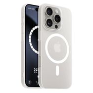Buff iPhone 16 Pro MagSafe Slimfy Beyaz Kılıf