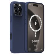 Buff iPhone 16 Pro Max MagSafe Rubber Fit Silikon Fırtına Mavisi Kılıf