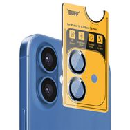 Buff iPhone 16/16 Plus Mavi Metal Kamera Lens Koruyucu