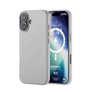 Buff iPhone 17 Magsafe Rubber Fit Gri Silikon Kılıf