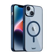 Buff Koyu Mavi iPhone 14 MagSafe Slim Fit Case Kılıf