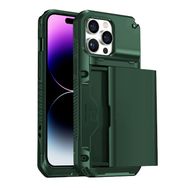 Buff Koyu Yeşil iPhone 14 Pro Max Slide Armor Kılıf