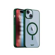 Buff Koyu Yeşil iPhone 15 MagSafe Slim Fit Kılıf