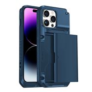 Buff Mavi iPhone 14 Pro Max Slide Armor Kılıf