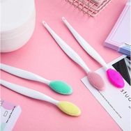 Buffer 2 Adet Peeling Etkili Gözenek Siyah Nokta Temizleyici Akne Giderici Çift Dudak Burun Fırçası