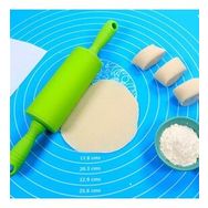 Buffer 40x50 cm Silikon Ölçekli Kullanımı Kolay Hamur Açma Matı Ekmek Mantı Makarna Hamuru Yoğurma Matı