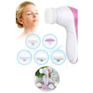 Buffer 5 in 1 Pilli Yüz Cilt Temizleme Cihazı Siyah Nokta Peeling Fırça Seti Vücut Yüz Bakımı Masaj Aleti