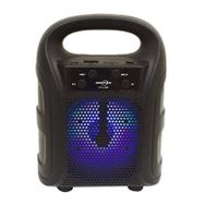 Buffer AR28YT3972 Tutmalı Mini Hoparlör Işıklı Taşınabilir Bluetooth Wireless Radyolu Sd Kart ve USB Girişli Hoparlör