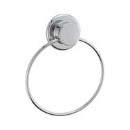 Buffer Arkası Yapışkanlı Yuvarlak Metal Havluluk Askısı Aparatı