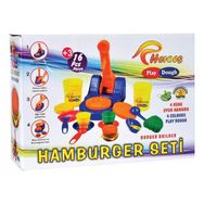 Buffer Eğitici Eğlenceli Hamburger Ustası 16 Parça Oyun Hamuru Seti