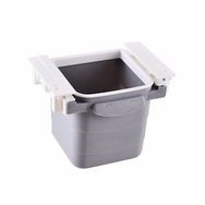 Buffer Plastik Tezgah Altı Geri Çekilebilir Yapışkanlı Görünmez Bölme Pratik Mini Masa Çöp Kovası