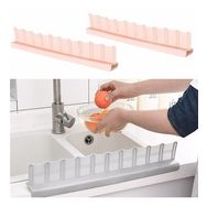 Buffer Vantuzlu Kauçuk Sıvı Su Sızdırmaz İzalasyon Mutfak Banyo Duş Bariyeri Lavabo Kenar Tutucu Set
