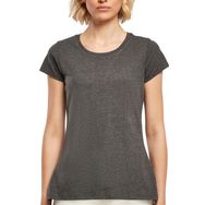 Build Your Brand Basic Tee Kömür Kadın T-shirt