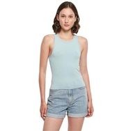 Build Your Brand Racer Back Top Askılı Oceanblue Kadın T-Shirt