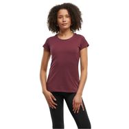 Build Your Brand Tee Burgundy Kadın T-shirt
