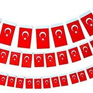 Buket BKT-305 6x10 cm 50'li Minik İpli Bayrak