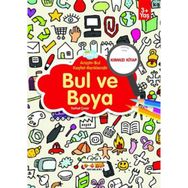 Bul ve Boya - Kırmızı Kitap - Ferhat Çınar - 0-6 Yaş Yayınları
