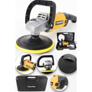 Bulldozer 180MM Polisaj Parlatma Makinesi 4200 W Araç Zımpara ve Cilalama Çantalı