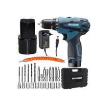 Bulldozer ARBPTCD203SET Mavi 20 Volt 3 Ah Darbesiz Çift Akülü Şarjlı Vidalama + 24 Parça Makinesi