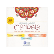Bulut Yayınları Çizgilerin Büyüsü Mandala Çocuklar İçin Boyama Kitabı