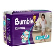 Bumble No:4 Maxi 40 Adet Külot Bebek Bezi