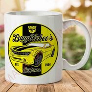 Bumblebees Customes Transformers Baskılı Kupa