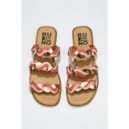 Buneo Shoes 01WU3416 Pudra Multi Deri Kadın Sandalet