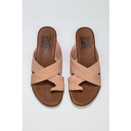 Buneo Shoes 01WU7428 Pudra Deri Kadın Sandalet