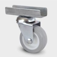 Burak Teker 0516 ZHG Çift Sıra Bilyalı Gri Tekerlek