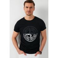 Buratti 541PUSULA Siyah Erkek Tshirt