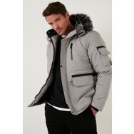 Buratti 5711051 Açık Gri Erkek Mont