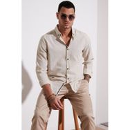 Buratti CF20S111871 Taş Rengi Erkek Gömlek