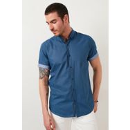 Buratti CF21S112546 İndigo Erkek Gömlek