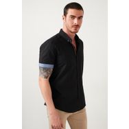 Buratti CF21S112546 Siyah Erkek Gömlek