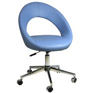 Bürocci Miranda -Mavi-2222K0119 Metal Ayaklı Çalışma Koltuğu