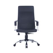 Bürosit Dolphin 9 Krom Siyah Yönetici Koltuğu