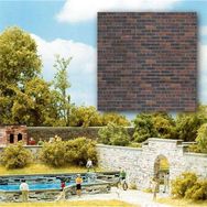 Busch 1:87 Ölçek Zemin Duvar kaplama karton Taş Duvar 210x148 mm N:7424 Maket