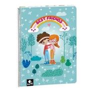 Busquets BFF Çizgili A4 80 Yaprak Spiralli Defter
