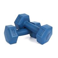 Busso Köşeli Plastik 2x1 kg Dambıl Set