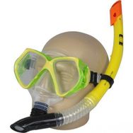 Busso M4206S Silikon Sarı Maske& Snorkel Set